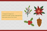 Christmas Foliage Graphic Set, a Pattern Graphic by Drafts n Doodles (Thumbnail 3 of 6)