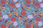 Floral Fifties Patterns, a Pattern Graphic by Anny Cecilia Walter (Thumbnail 6 of 10)
