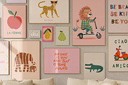 Playful Kids Wall Art Bundle – Whims, a Graphic by Malunio (Thumbnail 2 of 3)