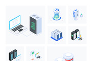 Animated Database Icon Set, a Duotone Icon by Vectors Market (Thumbnail 8 of 10)