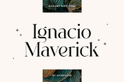 Ignacio Maverick Elegant Serif Font, a Serif Font by UICreative (Thumbnail 1 of 13)