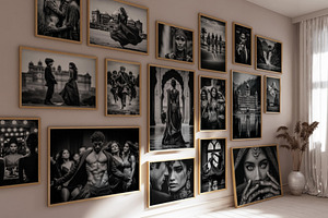 Bollywood Wall Art Collection, an Illustration by PrintablesByFranklyn