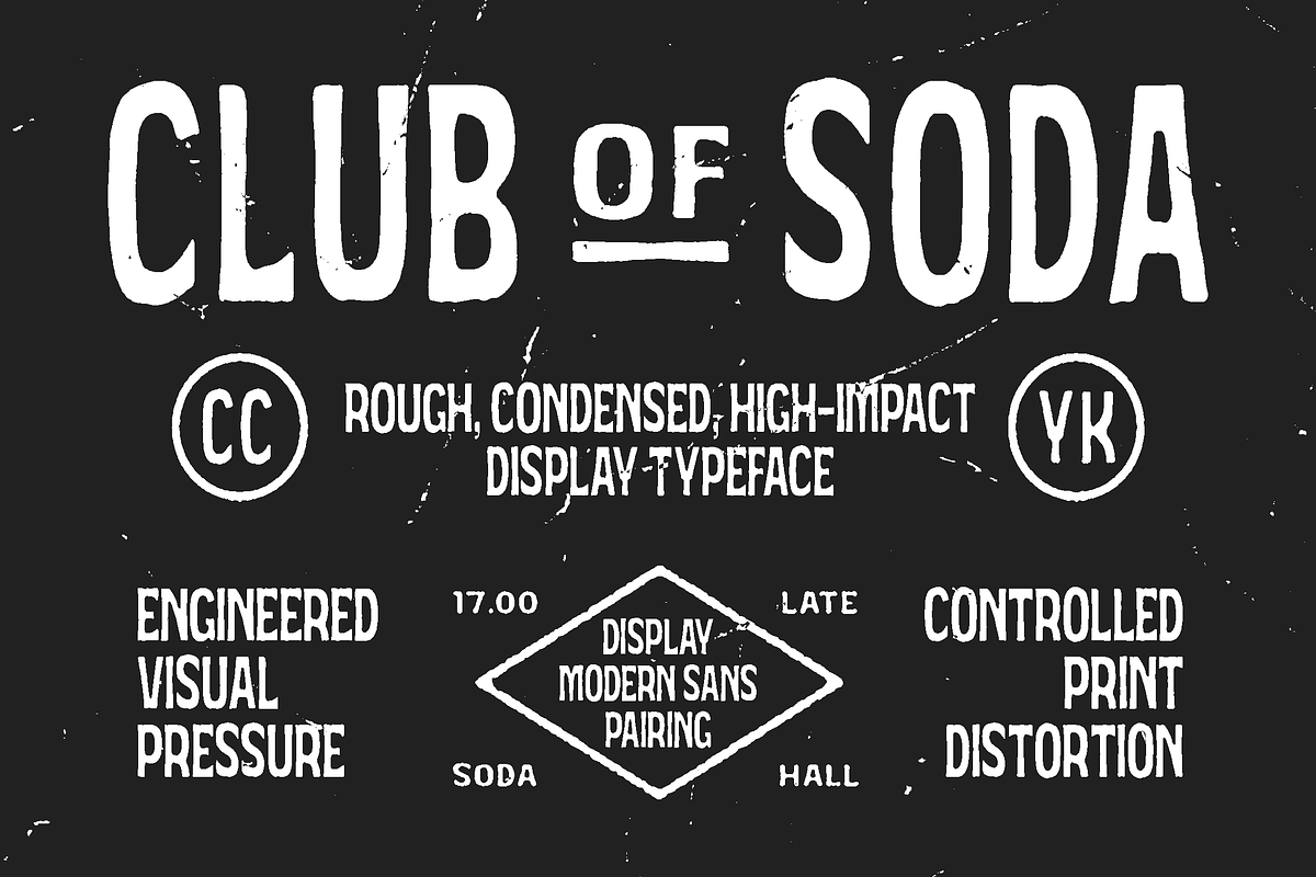 Basehand - Rough Condensed Font, a Sans Serif Font by Typeparties (Photo 3 of 9)