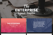 Enterprise - Keynote Template, a Presentation Template by Slidehack (Thumbnail 1 of 5)