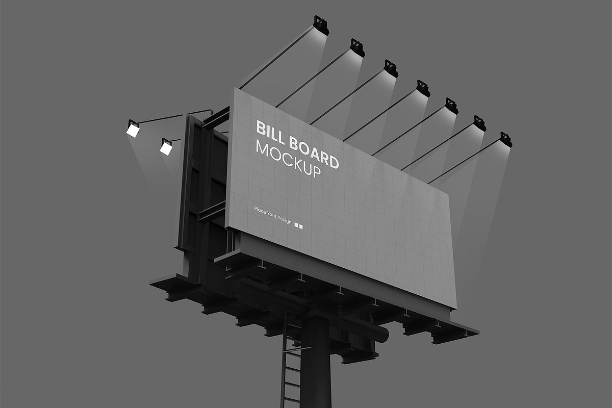 Billboard Poster Mockup, a Product Mockup by graphypix (Photo 3 of 4)