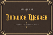 Bonwick Weaver - Victorian Font, a Blackletter Font by StringLabs (Thumbnail 1 of 7)