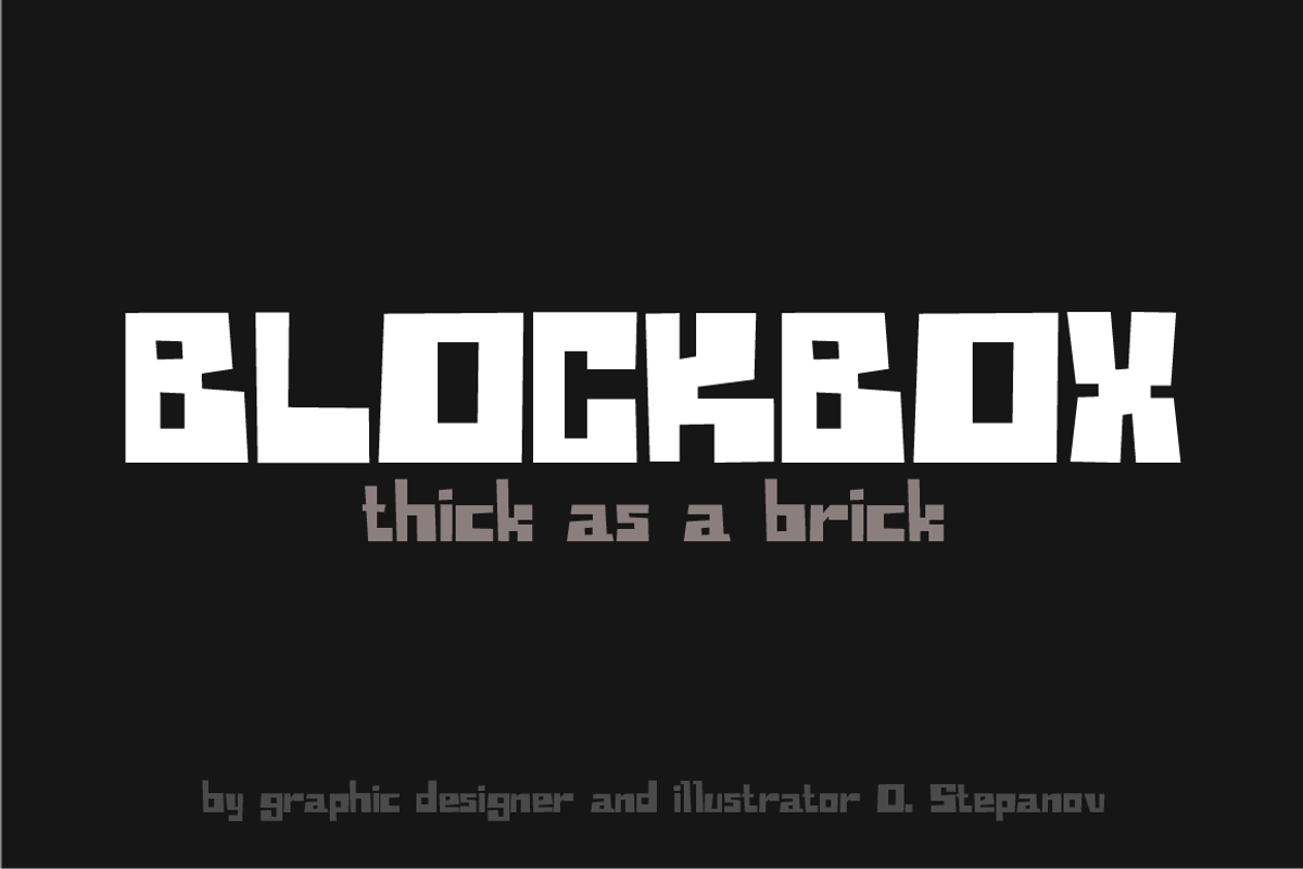Blockbox