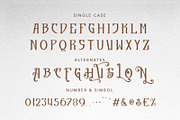 Lovazzu Stylish Vintage Typeface, a Serif Font by Maulana Creative (Thumbnail 6 of 7)