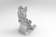Pilot Seat, an Environmental 3D Model by obeyart (Thumbnail 7 of 7)