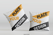 Square pillow mockup bundles, a Merchandise Mockup by Ambo Ampeng (Thumbnail 9 of 32)