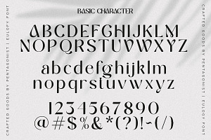 Eulogy Variable Font Family