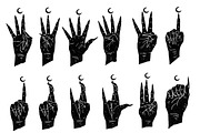 30 Silhouette Design Hand Gestures, an Education Illustration by Design by sebrodbrick (Thumbnail 3 of 4)