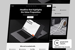 Business Portfolio Squarespace 7.1