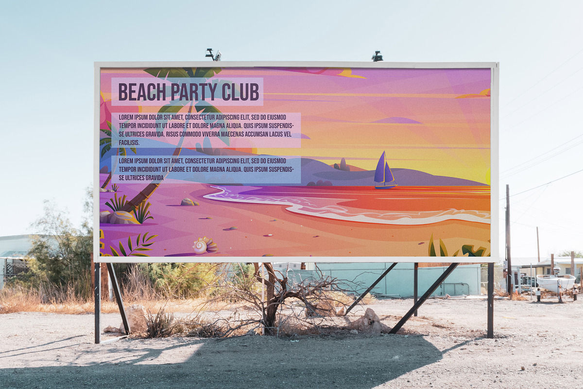 Beach Landscape, a Background Graphic by Digital Studio (Photo 9 of 9)