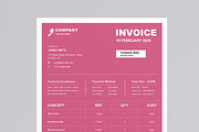 Minimalist Invoice Design, a Flyer Template by MightyDesign (Thumbnail 2 of 8)