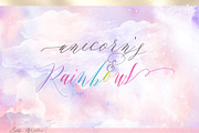 Unicorn Dreams clipart, an Illustration by Libby Wishes (Thumbnail 11 of 11)