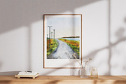 Nature's  Watercolor Background, a Background Graphic by KlymchukArtworks (Thumbnail 2 of 13)