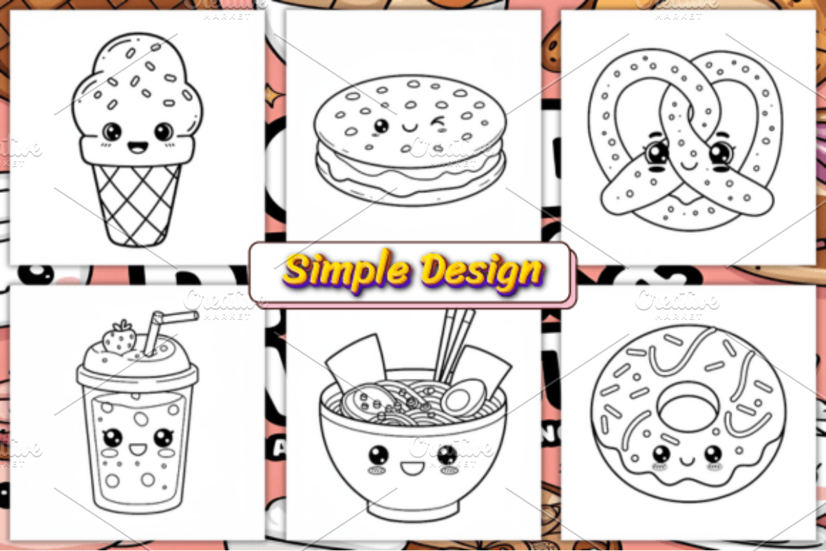Food Drink & Sweets Bold & Easy, a Food Illustration by Ink Gallery (Photo 3 of 4)