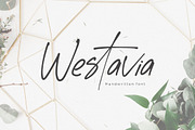 Westavia Handwriting Font, a Script Font by NTC Graphic (Thumbnail 1 of 7)