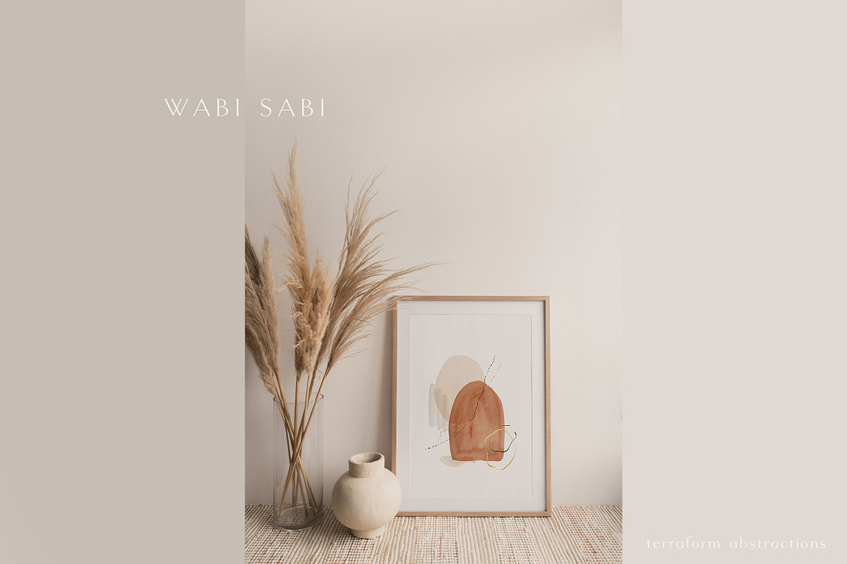 Wabi-Sabi  Terraform Abstractions, an Illustration by Isabelle Salem (Photo 13 of 16)