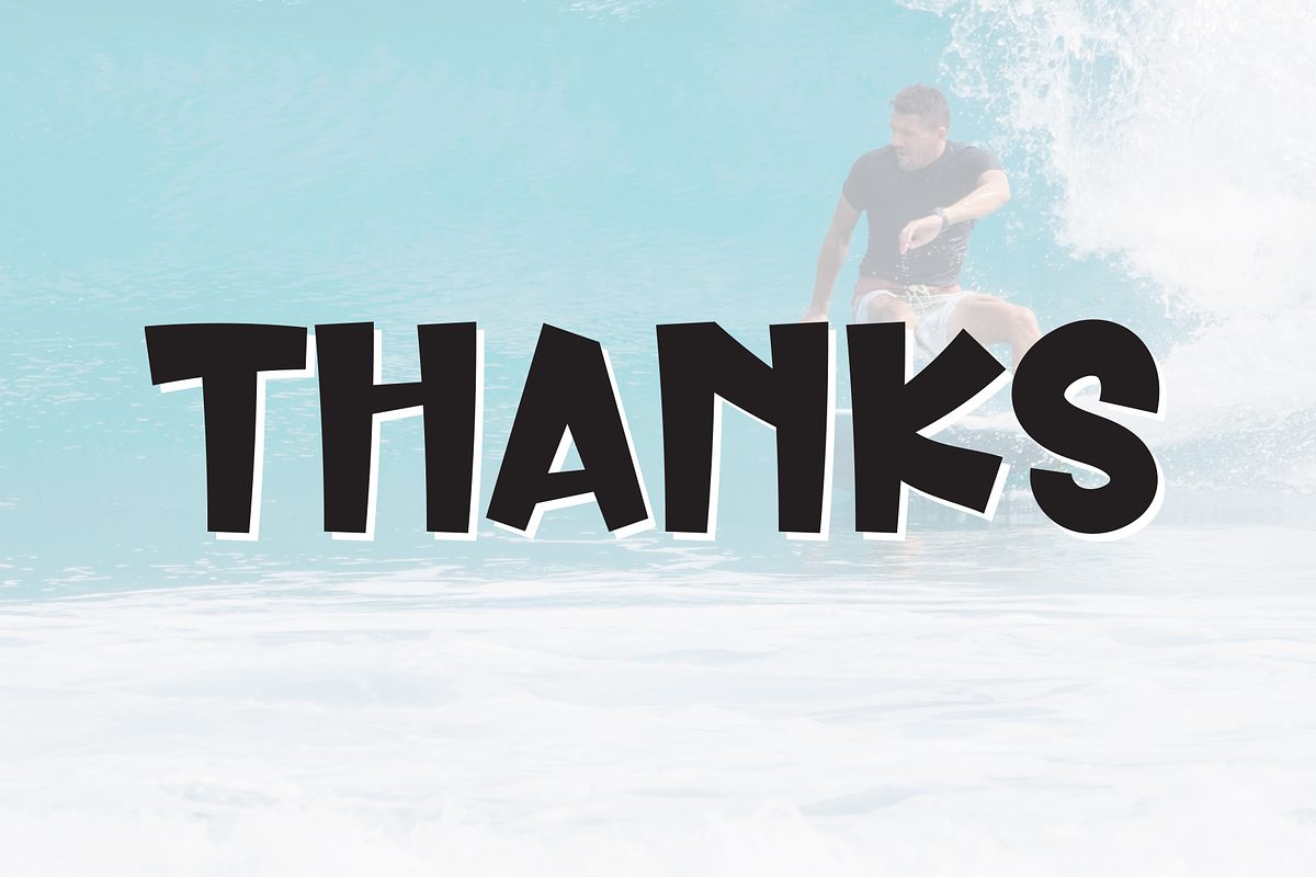 Summer Surfing | Script Font, a Handwritten Font by Scratchones (Photo 8 of 8)