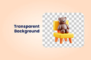 3D Furniture Element Icon Vol 2, an Object 3D Model by SLAB! Design (Thumbnail 2 of 4)