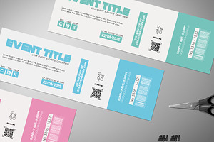 Minimalistic Event Ticket 021