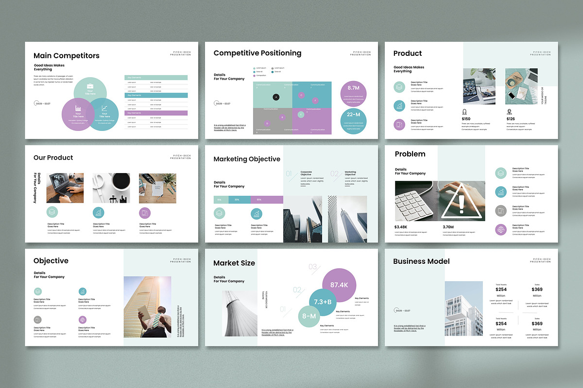 Pitch-Deck Presentation Template preview 4