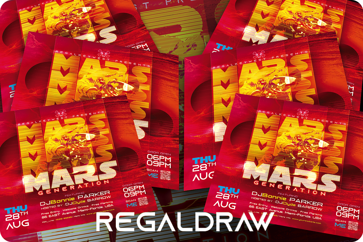 Night Club Flyer, a Flyer Template by regalDRAW (Photo 3 of 3)