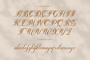 Bebegik Panthay | Calligraphy Script, a Script Font by Denustudios (Thumbnail 10 of 13)