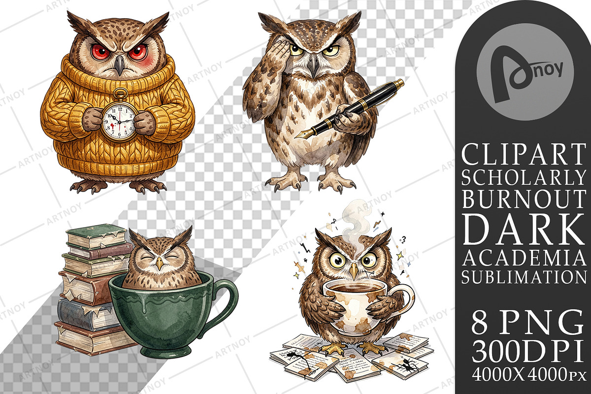Dark Academia Sublimation, an Animal Illustration by Artnoy (Photo 13 of 18)