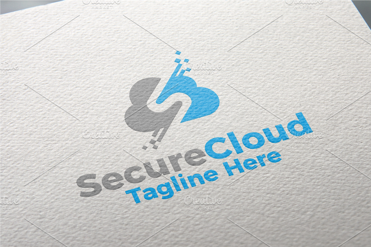 Secure Cloud Data | Logo Template, a Branding & Logo Template by REDVY ...