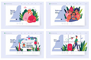 Part 1 Medical website illustrations, a Healthcare Illustration by Grivina's shop (Thumbnail 16 of 37)