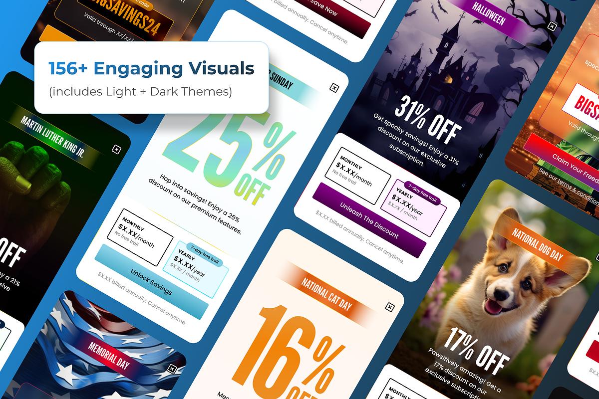 In-App Sales Modals Monetization Kit, a Marketing Template by LoyolDesigns (Photo 3 of 5)