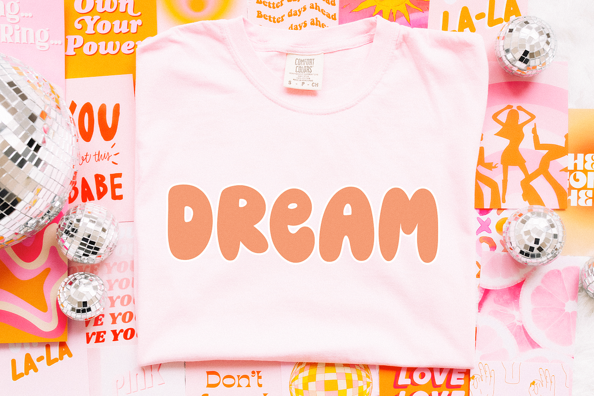Wild Dream | Bubbly Handwritten Font, a Font by KA Designs (Photo 5 of 12)