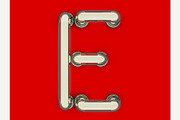 Neon tube font, an Object Graphic by 3D Graphics Shop (Thumbnail 9 of 38)
