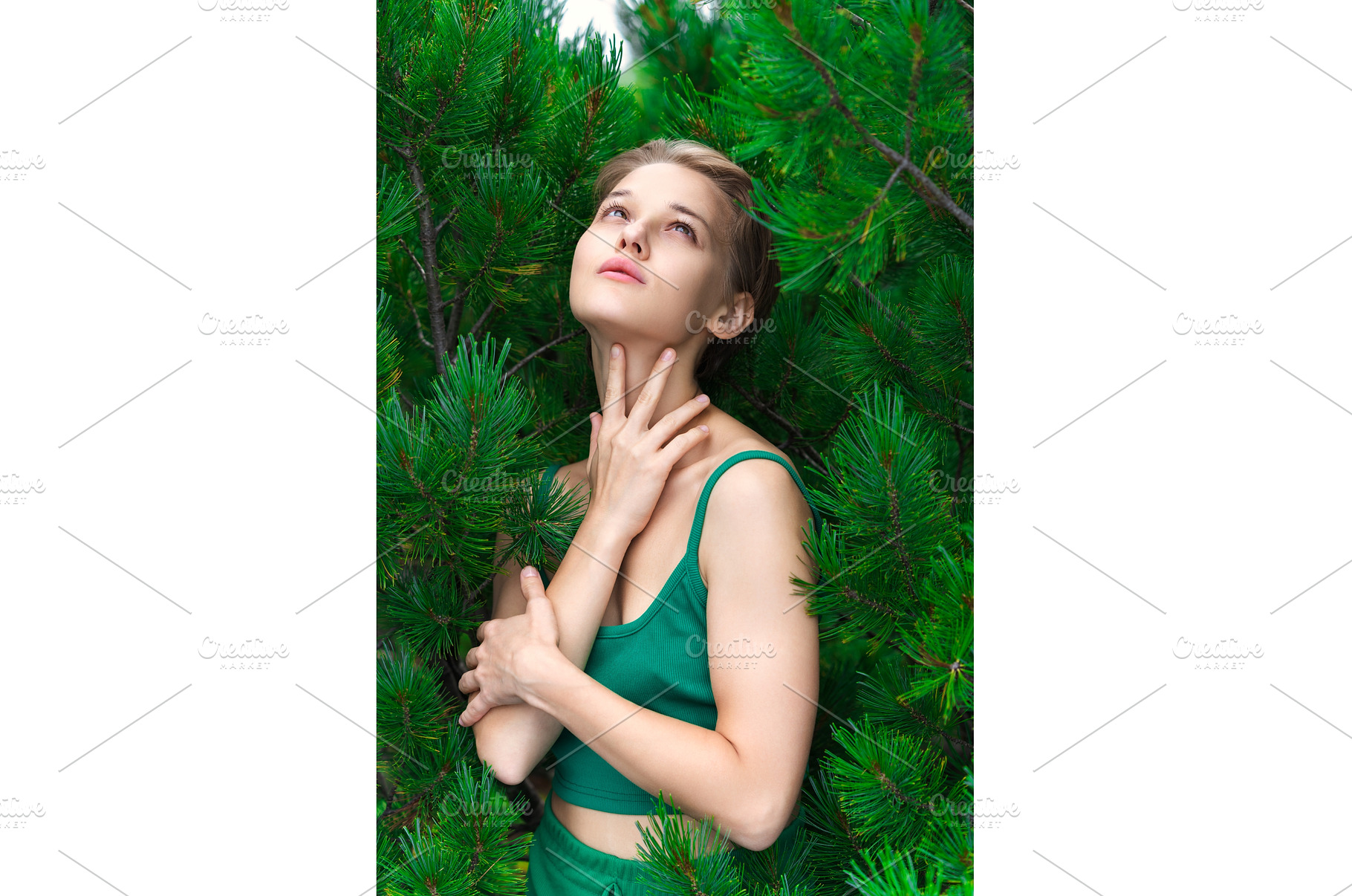 Portrait of blonde woman with short, a Person Photo by Alexander-Piragis