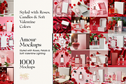 Valentine Perfume Bottle Mockup 1000, a Packaging Mockup by KennedyStudio (Thumbnail 1 of 15)