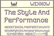Paper Clip font, a Handwritten Font by weknow (Thumbnail 2 of 8)