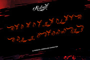 Nostrad - Tattoo Handwritten Font, a Script Font by Brightone (Thumbnail 4 of 5)