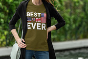 Best Mom Ever Shirt Design, a Graphic by Vector Portal (Thumbnail 1 of 5)