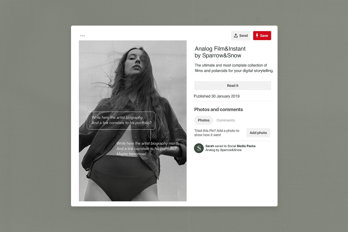 Olena - Social Kit Templates, a Social Media Template by Sparrow & Snow (Photo 12 of 14)