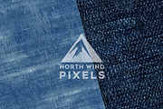12 Blue Jean Denim Digital Textures, a Texture Graphic by NorthWindPixels (Thumbnail 4 of 4)