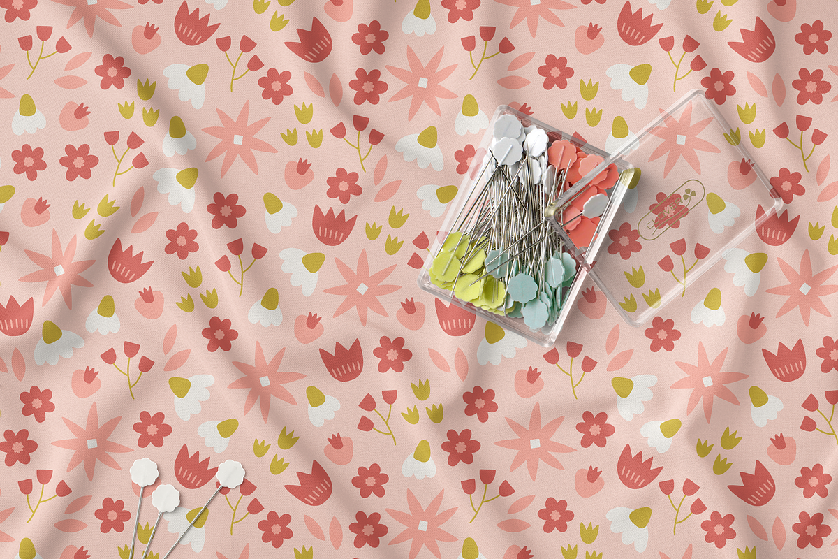 Retro Florals - Nature Collection, a Seasonal Illustration by miumiu (Photo 14 of 15)