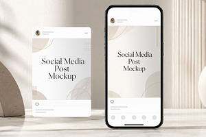 Instagram Social Media Post Mockup