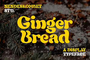 GingerBread - A Display Typeface