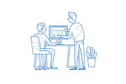 Teamwork, office life, business., an Object Illustration by Podis (Thumbnail 4 of 6)