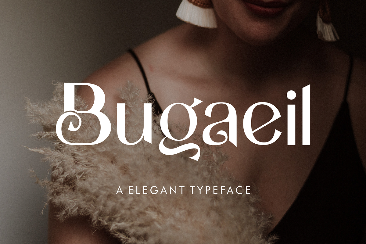 Bugaeil - A Elegant Typeface, a Sans Serif Font by Vroz Studio (Photo 1 of 8)