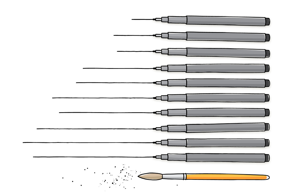 Hand Drawn Styles & Brushes, a Brush Add-On by Side Project (Photo 3 of 6)