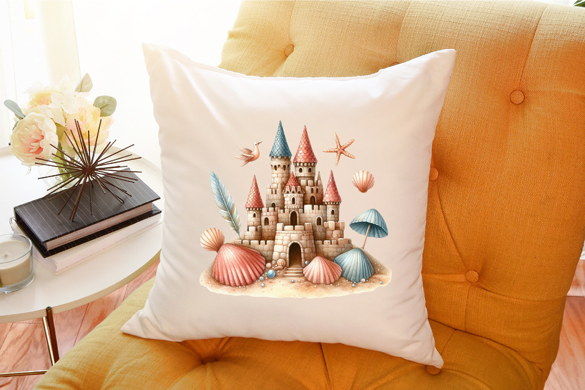 Watercolor Summer Travel Clipart, an Illustration by Sublimation Artist (Photo 6 of 6)